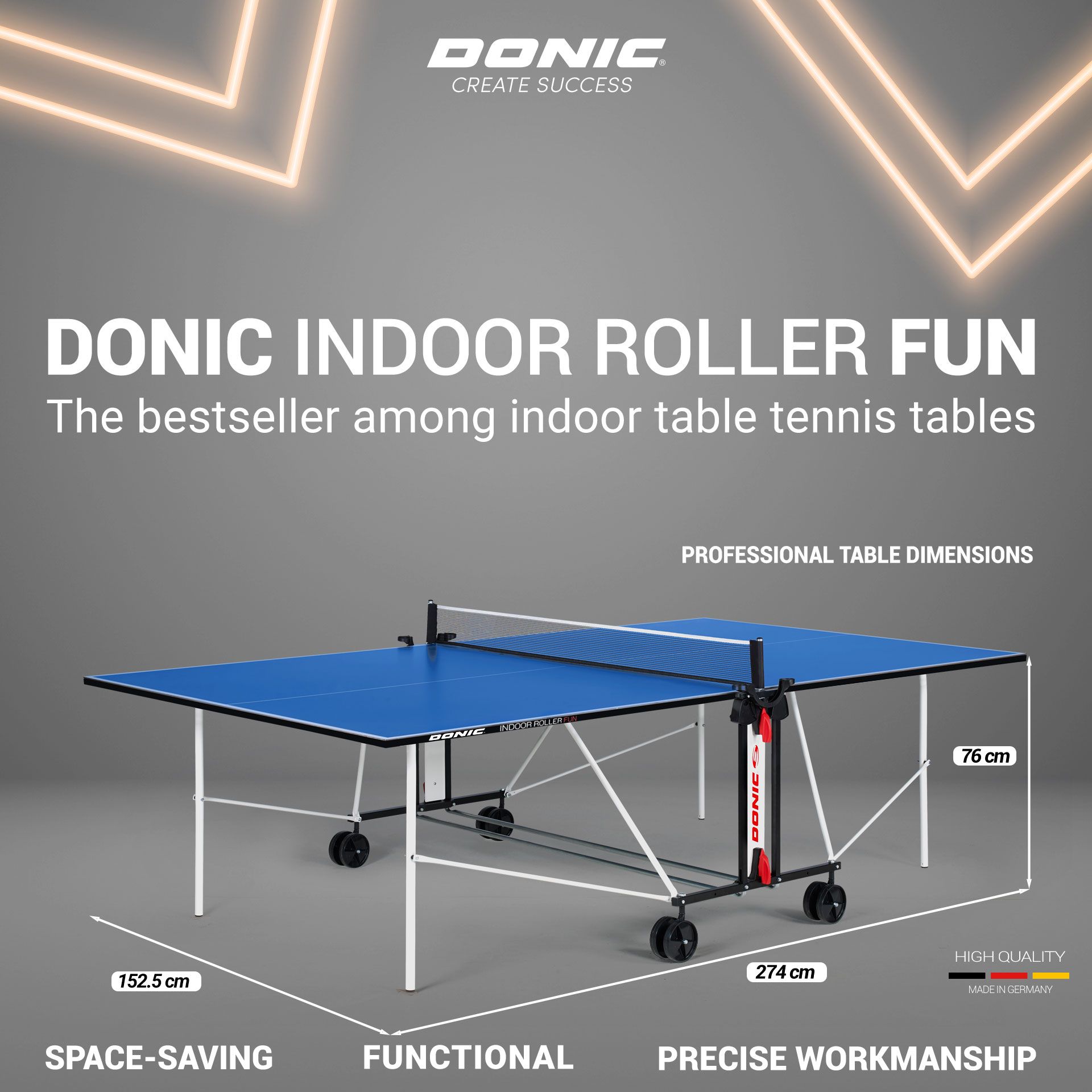 Donic / Вътрешна маса Indoor Roller Fun