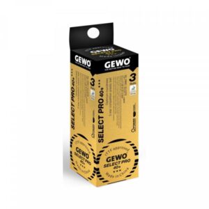 Gewo / Select Pro 40+ 3★ ITTF (3 pcs)