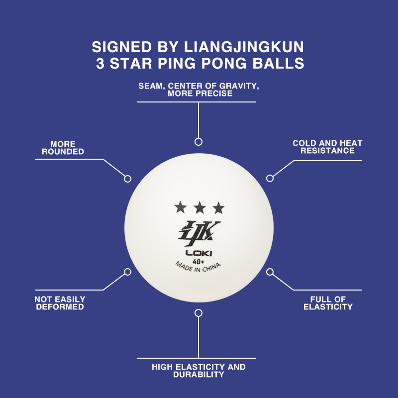 Loki / Liang Jingkun 3★ Pro ITTF (6 бр.)