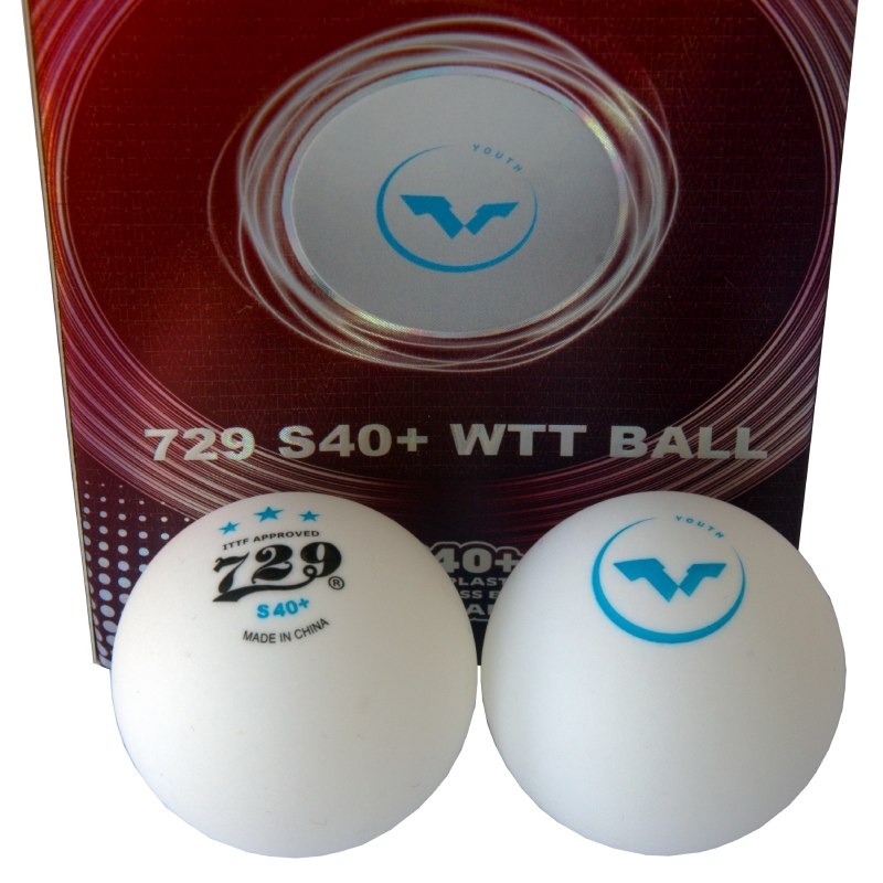 729 / S40+ WTT 3★ ITTF Seamless (6 pcs)