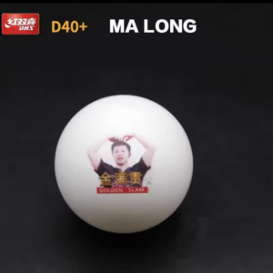 DHS Ma Long Seamed D40+ PP Tischtennisbälle in der Verpackung
