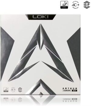 Loki Arthur Diamond Offensive Table Tennis Rubber - top view