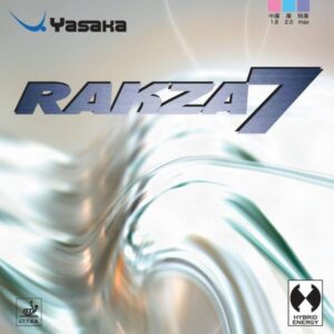 Гума за тенис на маса Yasaka Rakza 7 червена 1.8 mm