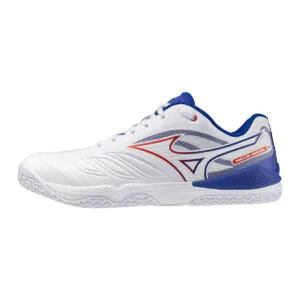 Mizuno / Wave Medal 8 - 46, White/Orange/Royal Blue Mizuno - снимка 1