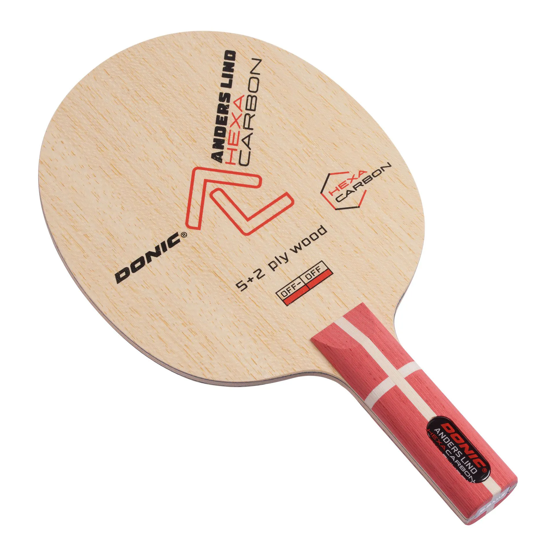 Anders Lind Hexa Carbon - Конична , 90 г Donic - снимка 1